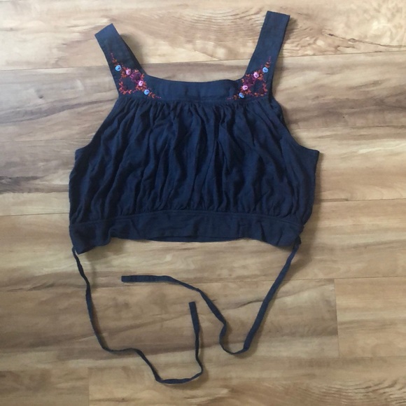 Free People Sugar Muffin woman’s cropped tank - Picture 3 of 9